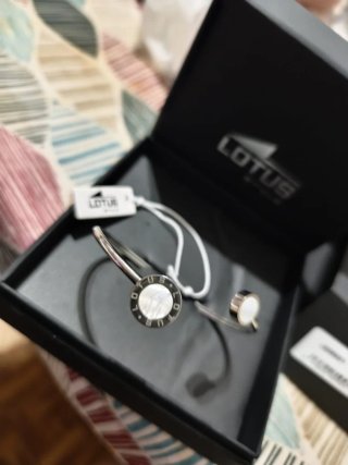 Pulsera Lotus Acero y Nácar