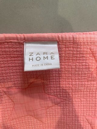 Colcha Cuna Zara Home Estrellas Rosa