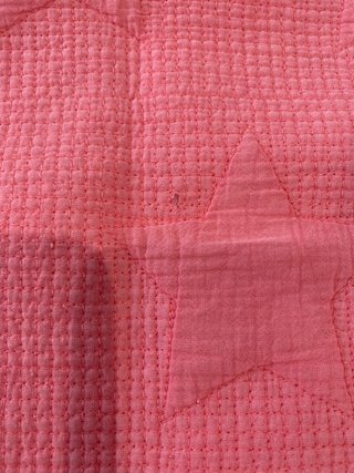 Colcha Cuna Zara Home Estrellas Rosa