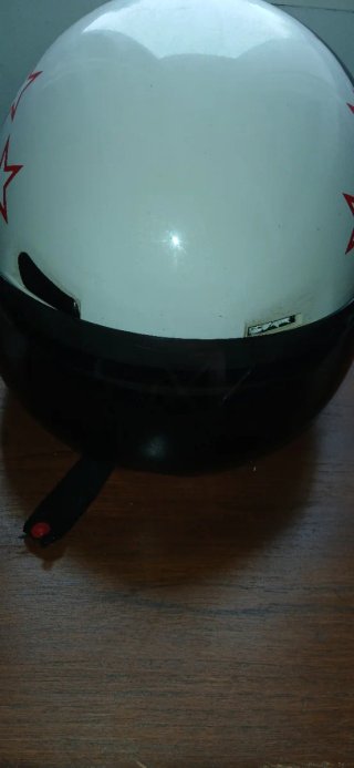 Casco JET Indian Coast Estrellas Rojas