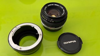 Olympus Zuiko 50mm f/1.8 + Adapt Fotodiox Micro4/3