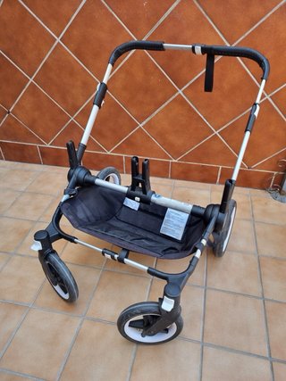 Carro Gemelar Bugaboo Donkey 3 Gris/Rojo 2021