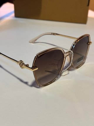 Gafas de sol SunRay marrones y doradas