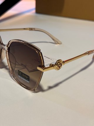 Gafas de sol SunRay marrones y doradas
