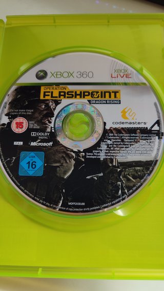 Operation Flashpoint Dragon Rising Xbox 360