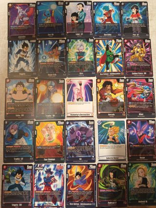 140 Cartas Dragon Ball Fusion World