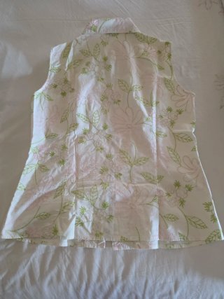 Camisa sin mangas ANA SEBASTIAN floral