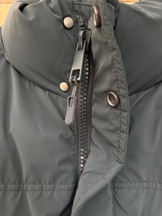 Chaqueta acolchada hombre gris
