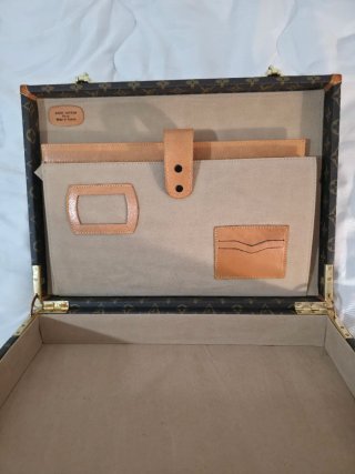 Maletín Vintage Louis Vuitton Marrón