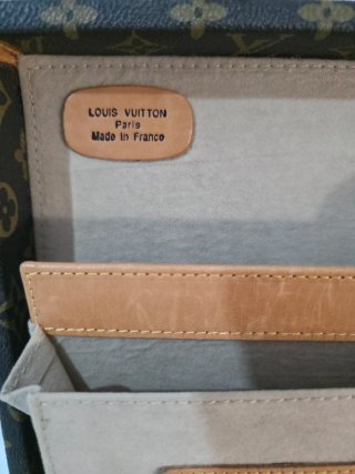 Maletín Vintage Louis Vuitton Marrón