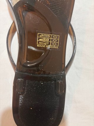 Sandalias Carey Marrón Plástico Talla 40