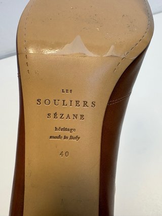 Décolleté Sézane marroni con tacco