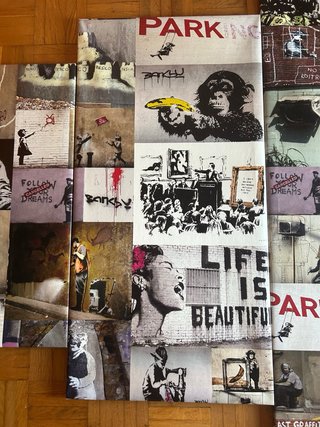 Banksy print