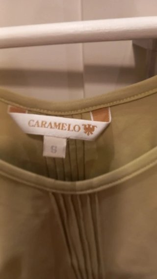 Top pistacho Caramelo talla S