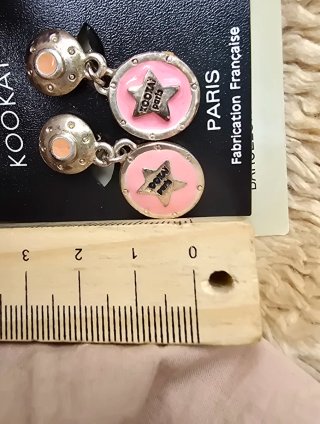 Pendientes KOOKAI esmaltados vintage