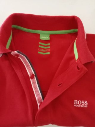 Camiseta Polo BOSS Hugo Boss Roja, PRECIO 65 €