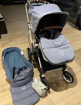 Bugaboo Fox Silla de Paseo Azul