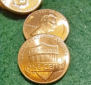2 Monedas 1 Cent USA 2025 P+D, Últimos historia