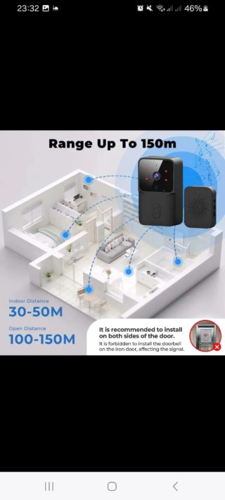 Timbre Inalambrico Wifi ONENUO