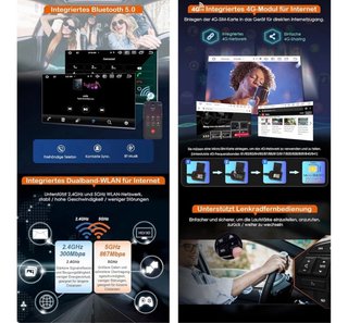 Pantalla CarPlay para Mercedes, clase E clase CLS