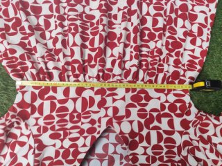 Vestido largo estampado Talla L