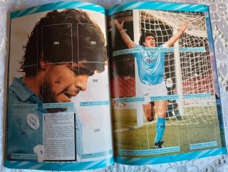 Album"La storia della SSC NAPOLI in figurine" 1995