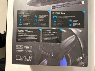Estação de carregamento gaming PS5 com Headset