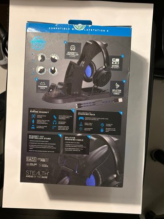 Estação de carregamento gaming PS5 com Headset