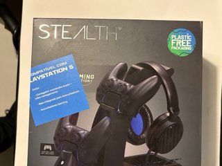 Estação de carregamento gaming PS5 com Headset