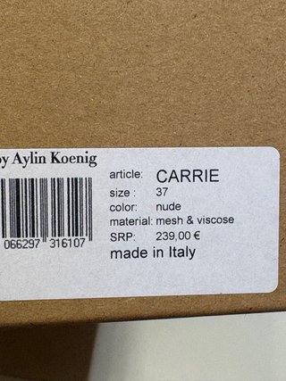 Décolleté Aylin Koenig Beige Fiocco