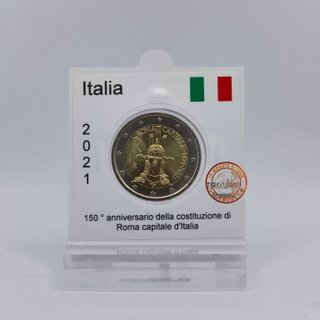 2 Euro Commemorativa Italia 2021 Roma FDC