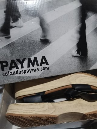 Sandalias plataforma Piel Talla 39 Nuevas caja