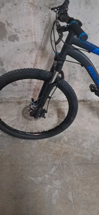 Bicicleta Rockrider ST 120 Negra/Azul