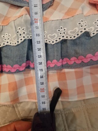 Falda vaquera niña talla 10/12