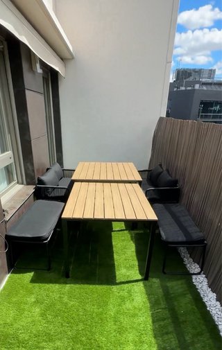 Conjunto bancos y Mesa de Terraza