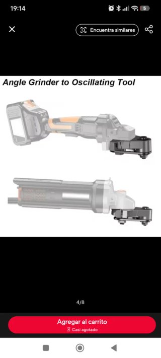 Adaptador M10 para radial tipo 100