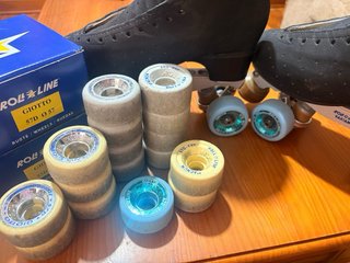 Patines Artísticos Roll Line y Ruedas Giotto
