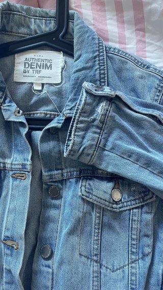 Chaqueta Vaquera Zara Auténtica Denim