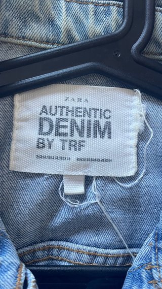 Chaqueta Vaquera Zara Auténtica Denim
