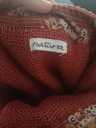 Mochila con estampado floral