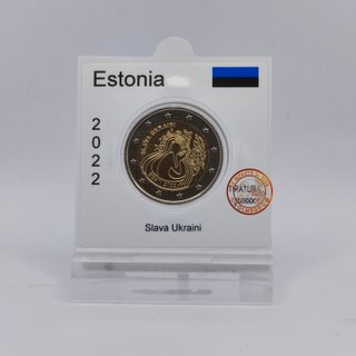 2€ Estonia 2022 Slava Ukraini FDC