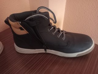 Botines chico 38 azules