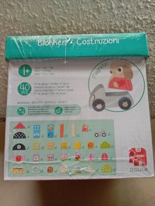 Juego de bloques de Construcción de madera