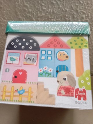 Juego de bloques de Construcción de madera