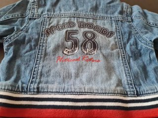 Giacca Prenatal jeans bimbo 6/9 mesi