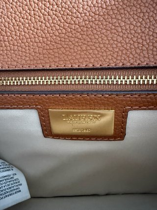 Bolso Piel Marrón Ralph Lauren