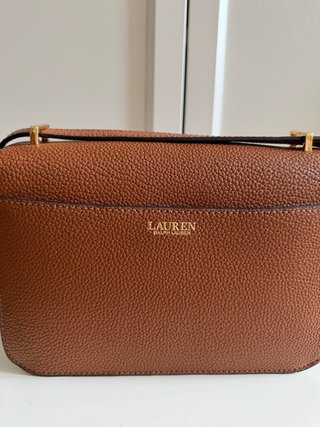 Bolso Piel Marrón Ralph Lauren