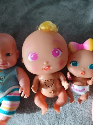 Lote 5 muñecos pequeños