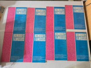 Colección Hombres Famosos (10 cómics)
