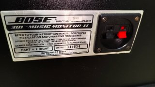 Altavoces Bose 301 Serie II
